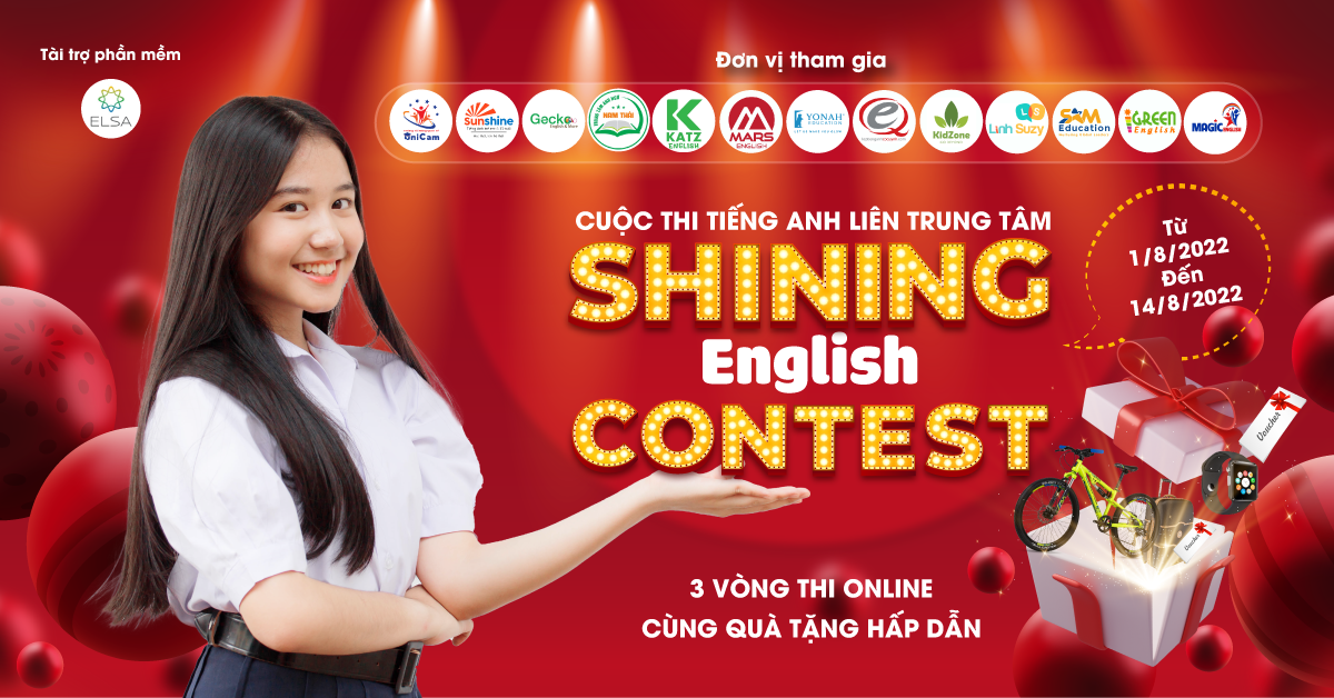 SHINING ENGLISH CONTEST 2022: NƠI CON TỎA SÁNG CÙNG YONAH