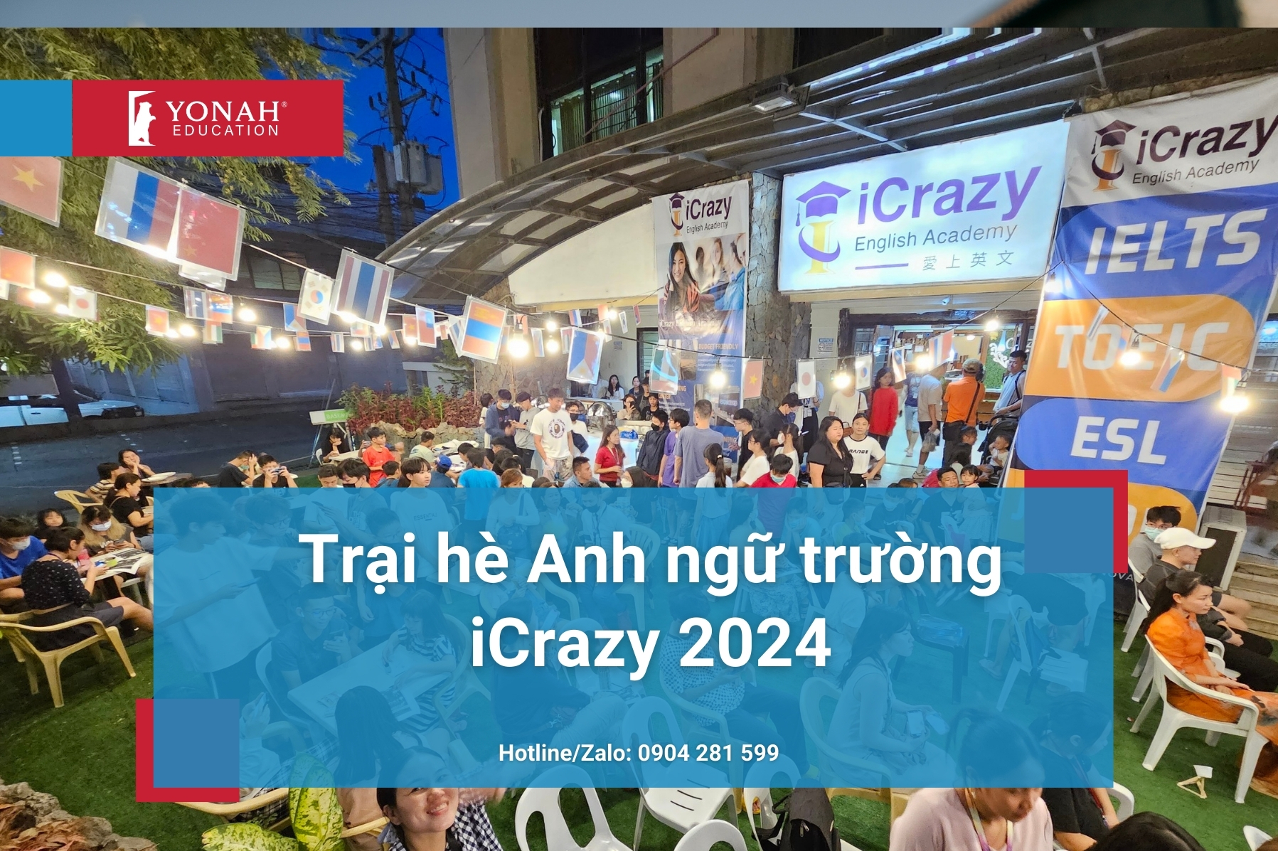 Trại hè Anh ngữ trường iCrazy