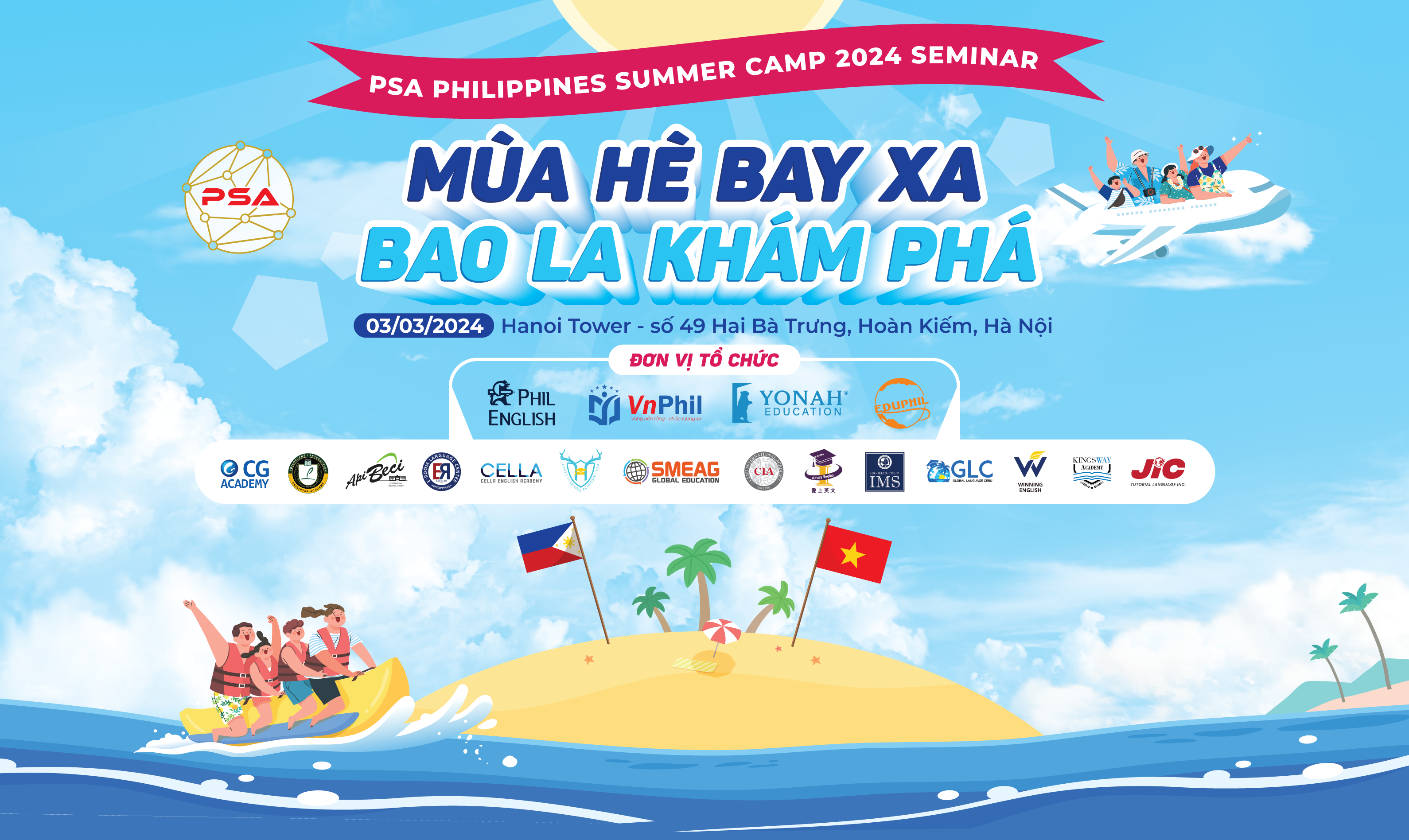 Hội thảo Du học hè 2024 | PSA Summer Camp 2024 Seminar