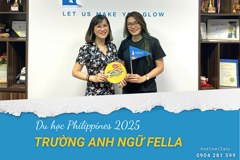 Du học tiếng Anh Philippines trường Anh ngữ Fella 2025