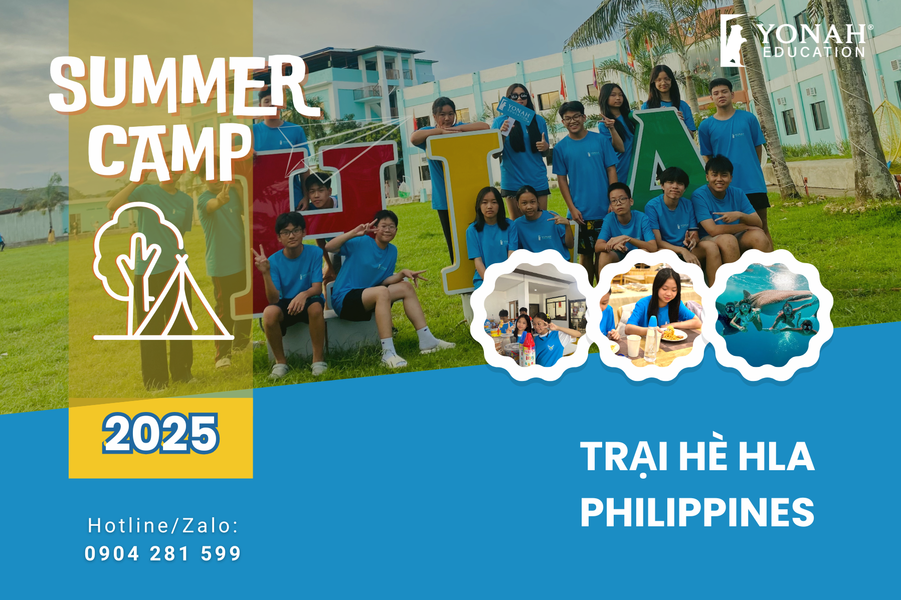 Trại hè tiếng Anh HLA, Philippines 2025| HLA Acadamy Summer Camp