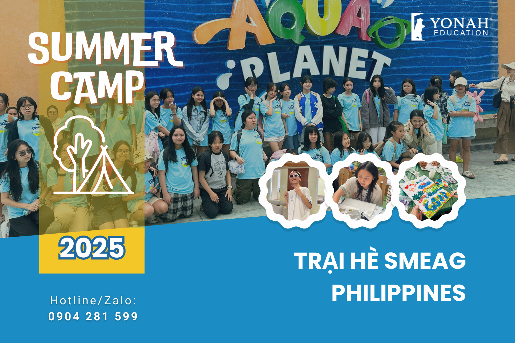 Trại hè tiếng Anh Philippines trường Anh ngữ SMEAG 2025