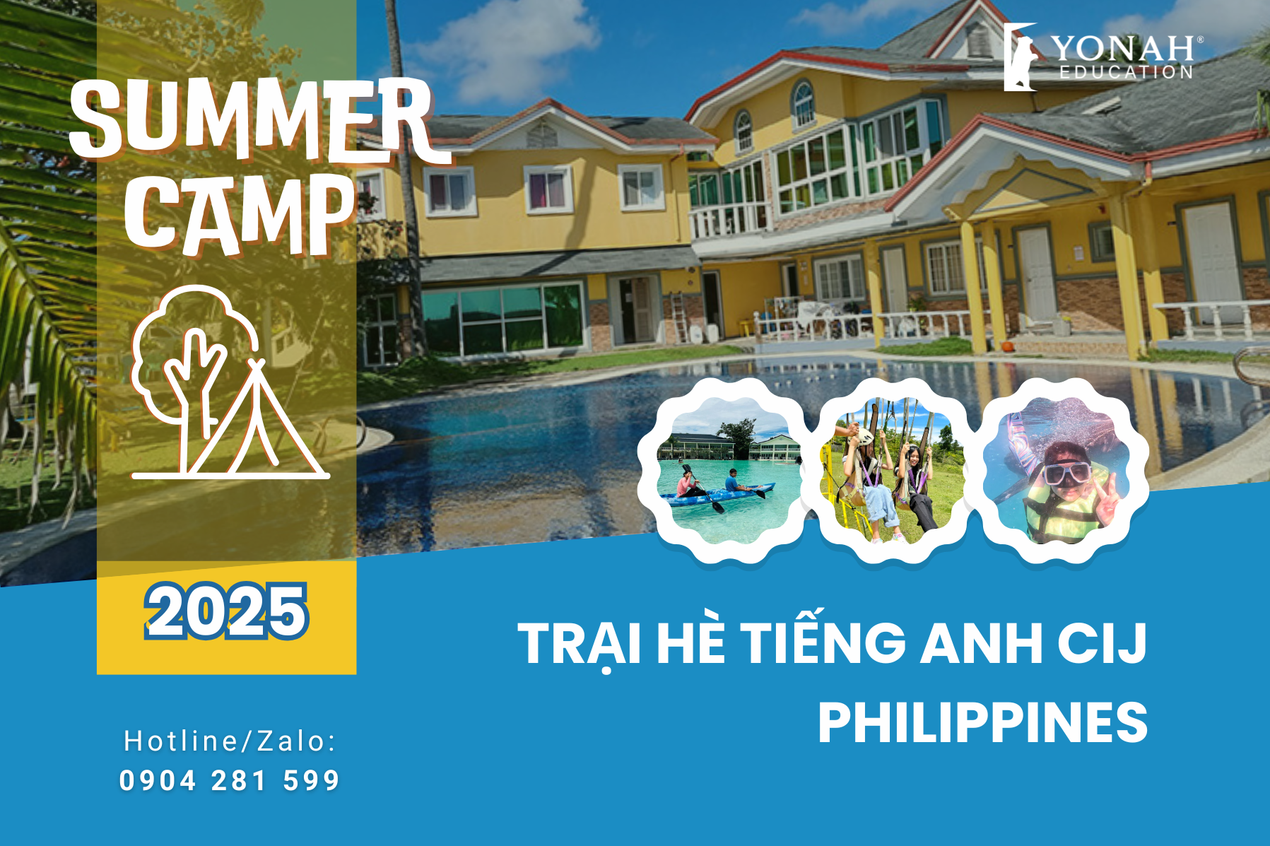 Trại hè tiếng Anh CIJ, trại hè Philippines 2025