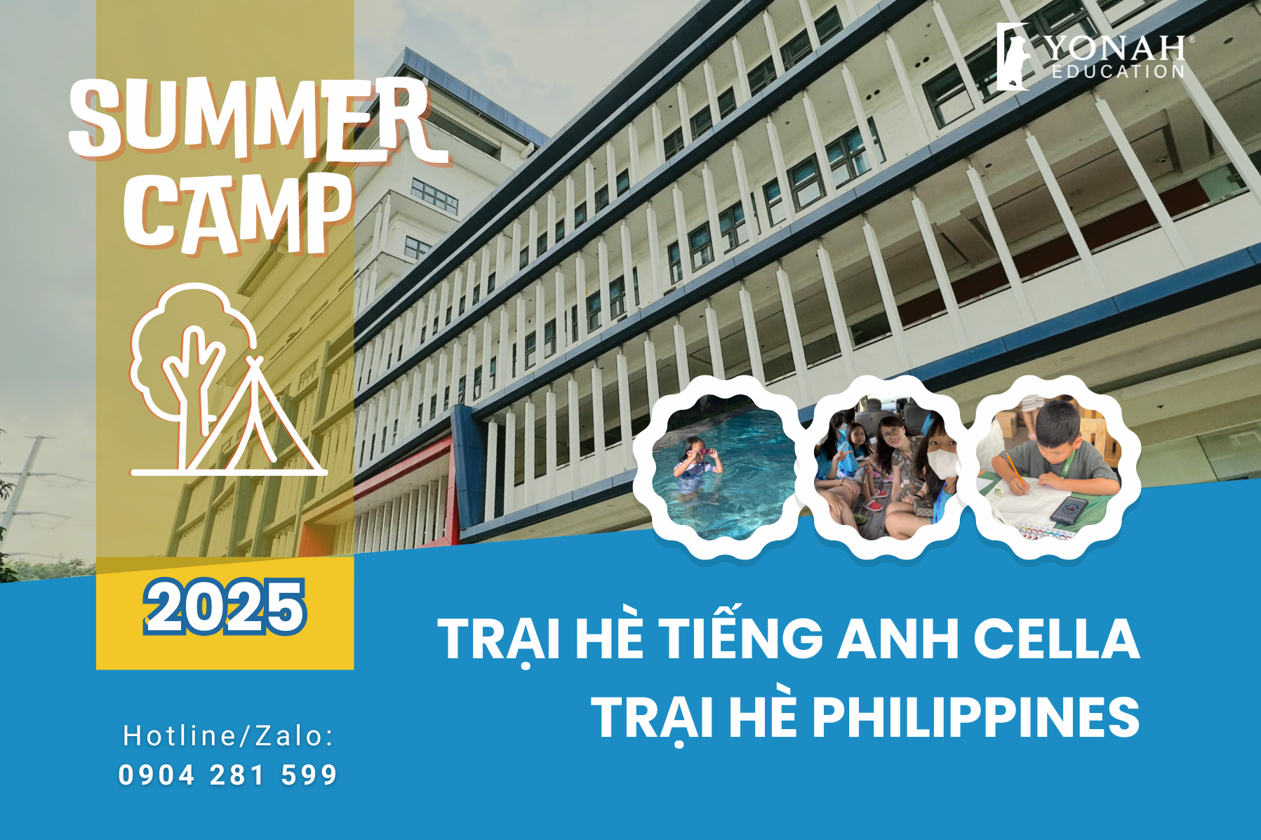 Trại hè tiếng Anh CELLA 2025, trại hè Philippines tại Cebu