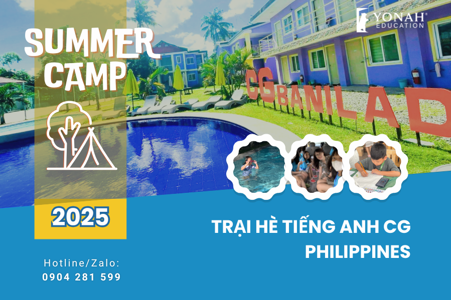Trại hè tiếng anh CG, lựa chọn tốt nhất tại trại hè Philippines 2025