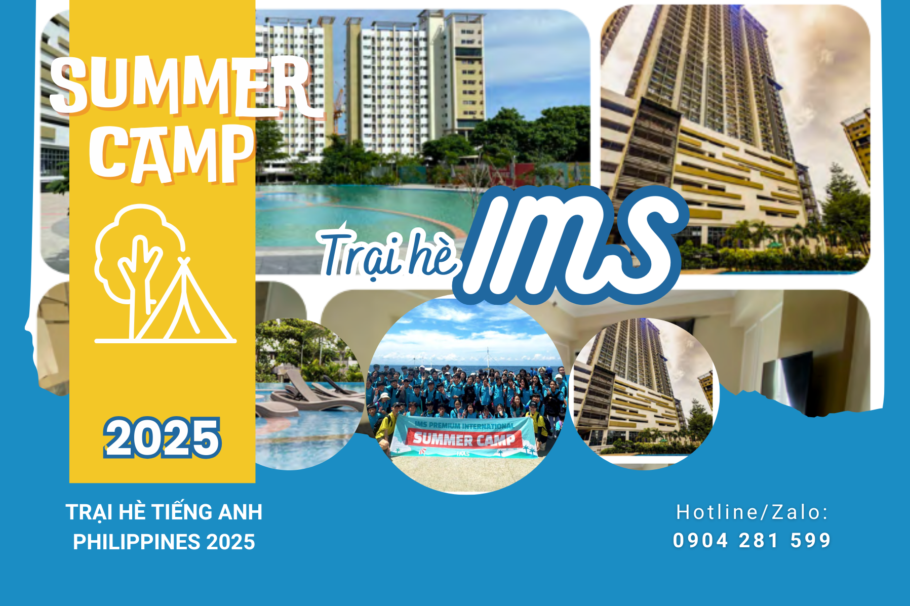 Trại hè tiếng Anh IMS, trại hè quốc tế cao cấp 2025