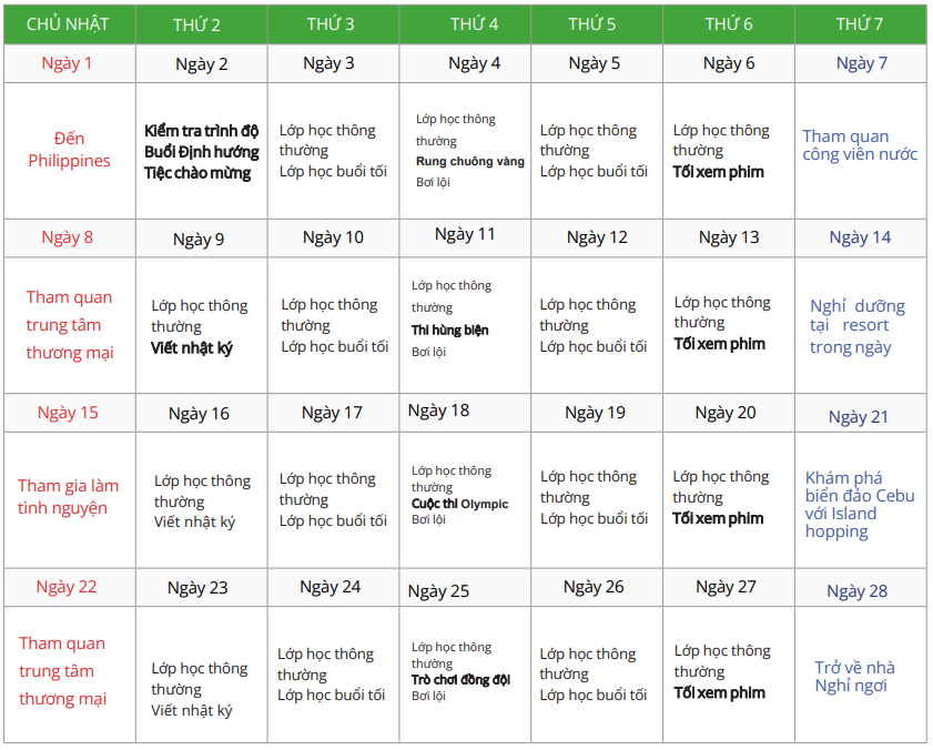 ims thời khóa biểu