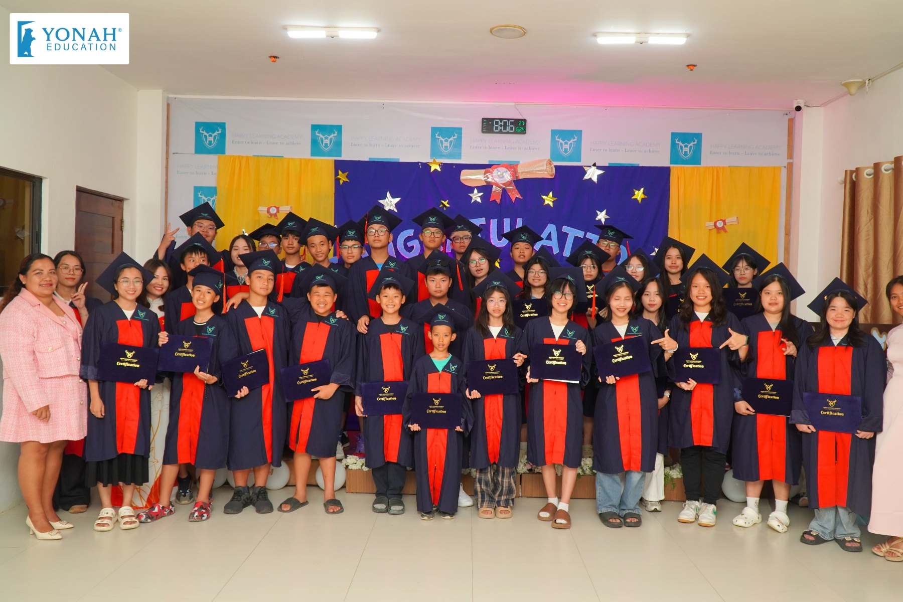 Lễ tốt nghiệp trại hè HLA Philippines – Hành trình 4 tuần trưởng thành và tỏa sáng