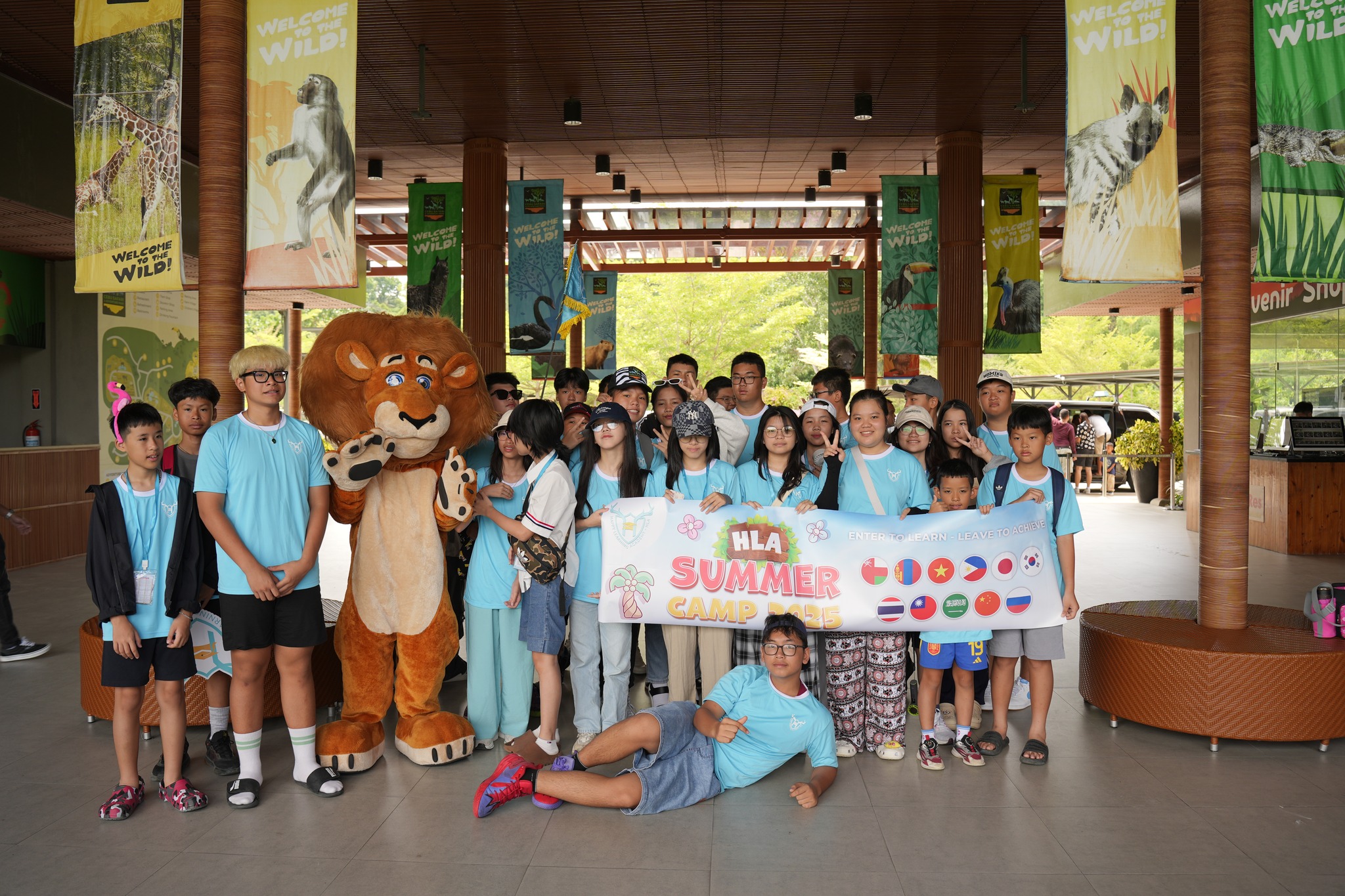 Trải nghiệm thú vị tại Cebu Safari and Adventure Park của học sinh trại hè HLA Philippines