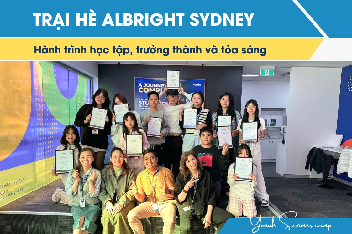 Trại hè Albright Sydney: Hành trình học tập, trưởng thành và tỏa sáng