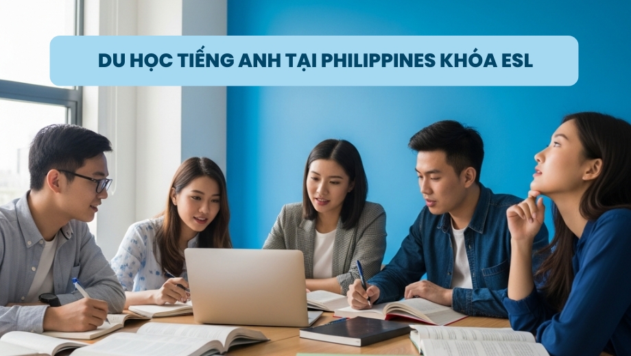 Du học tiếng Anh tại Philippines với Khóa ESL – Cải thiện 4 kỹ năng toàn diện