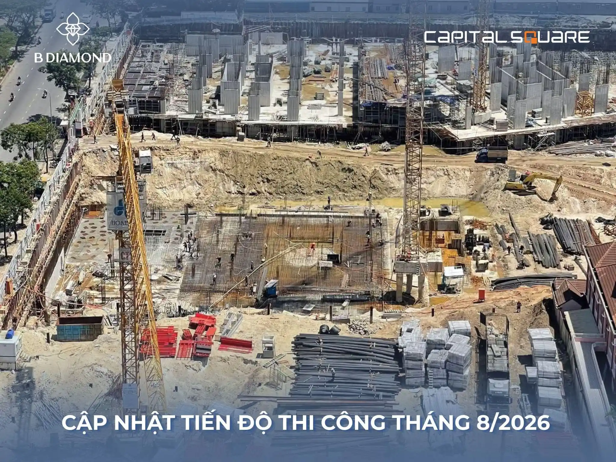 Công trường Capital Square Đà Nẵng